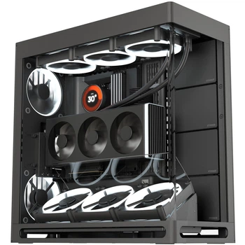 Корпус для ПК HAVN HS 420 VGPU Edition Black (р.Midi-Tower)