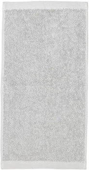 Полотенце махровое MBM HOME для ванной 90x150 см Прикосновение Светло-серый (BT-13 XL GRAY/BLUE)