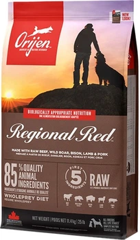 Сухий корм для собак Orijen Regional Red зі смаком м'яса та риби