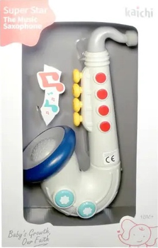 Саксофон музичний для малюка Swede зі світлом та музикою G7560 (5902496196081)