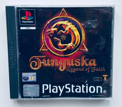 Диск для PlayStation 1 - Tunguska Legend Of Faith, англійська версія, Б/В
