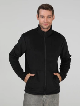 Толстовка однотонная мужская Demos 223 baza 5XL Черный shop