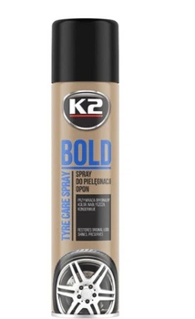 Засіб для очищення та блиску гуми Bold K2 600мл (K1561)