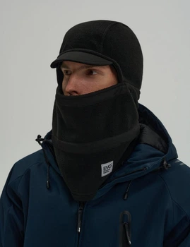 Балаклава с козырьком мужская Diverse EVO PINGU Черный (5902598925282)