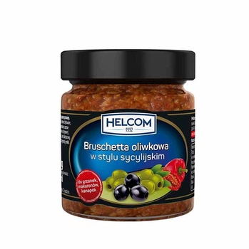 Соус Брускетта Helcom сицилийская оливковая 225 мл (5902166711125)