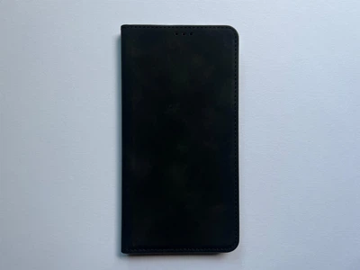Захисний чохол-книжка K'try для Apple iPhone XS Max чорний, з матової штучної шкіри зі слотами для карт