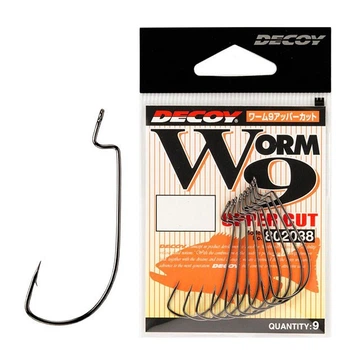 Крючок Decoy Worm9 Upper Cut 4/0, 6 шт/уп,1562.00.65
