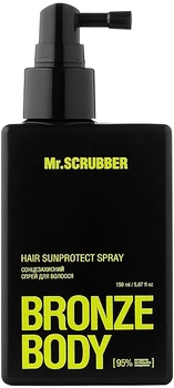 Сонцезахисний спрей для волосся - Mr.Scrubber Bronze Body Hair Sunprotect Spray 150ml.