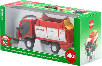 Model Siku Farmer Transporter Lindner z przyczepą 3061 (4006874030613)