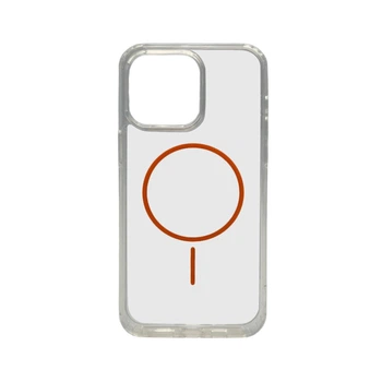 Чохол Acrylic Thin Magnetic для Apple iPhone 12/12 Pro Orange