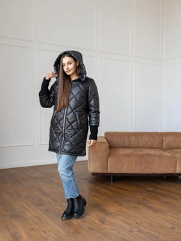 Fashions • Куртка жіноча демісезонна Шарм Fashions 68 чорний (3511-мк)