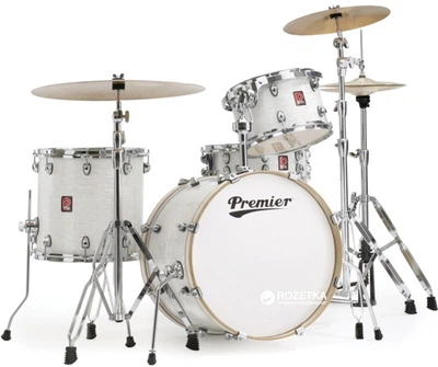 Ударна установка Premier APK 64299-56LSW Bebop 18 Lunar Silver-W (18-3-14-97)
