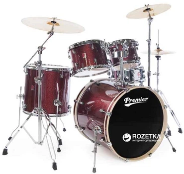 Ударна установка Premier APK 64299-44SRW Modern Rock 22 Solar Red Wrap (18-3-14-56)