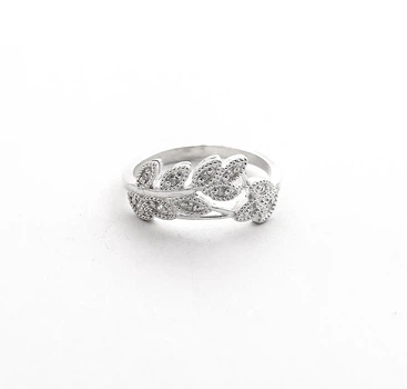 Кольцо веточка Maxi Silver 9300 SE 17.5 Серебристый