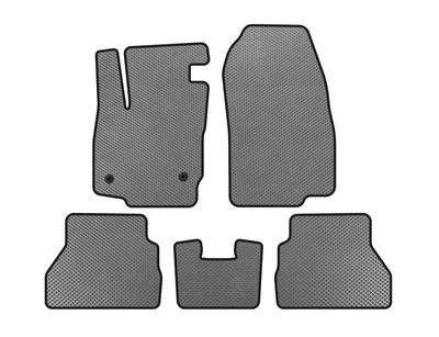 Автоковрики Digital Designs Ford B-Max 2012-2017 55x7x100 см Серый 5 шт (2683661910)