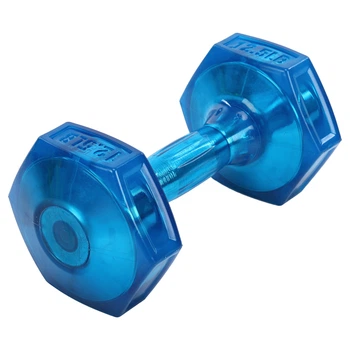 Гантель для фітнесу Zelart Jelly Urethane Coated Dumbbells TA-2946-12_5LB 5.7 кг Синій