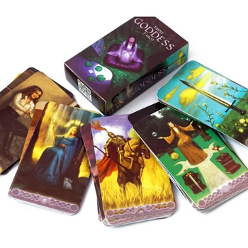 Карти Таро Тріада Богинь Triple Goddess Tarot Колода для передбачень для початківців та професіоналів