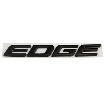 Емблема напис EDGE для Ford чорна глянцева 194×23 мм метал (на скотчі)