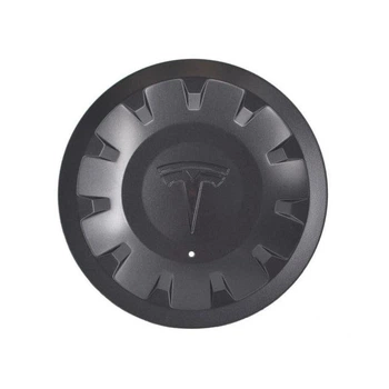 Ковпак колеса Tesla Model Y / Model 3 №1 чорний 150 мм пластик (на защіпках) OEM 118823600A