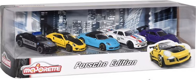 Zestaw modeli samochodów Simba Majorette Porsche 5 szt. (3467452077597)