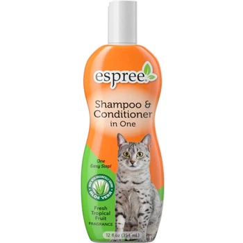 Шампунь-кондиціонер ESPREE Shampoo&Conditioner In One for Cats 355мл, для котів