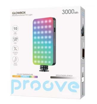 Портативне LED-відеосвітло Proove GlowBox