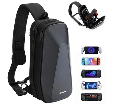 Защитная сумка чехол JSAUX BG0105X для Steam Deck/Oled, Asus Rog Ally/ X, MSI Claw, PS Portal, Nintendo Switch / Oled