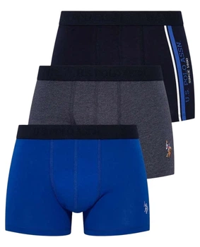 Набор трусов-боксеров мужских 3шт. U.S. Polo Assn. 80307 XL разных цветов (8680557255249)