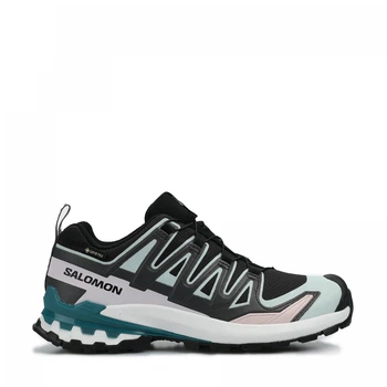 Кросівки чоловічі Salomon XA Pro 3D V9 GORE-TEX Black/Bleached Aqua/Harbor Blue 39 Чорний L47119100