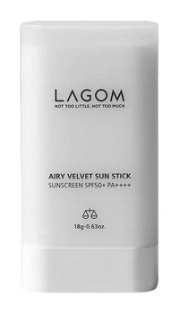 Сонцезахисний стік з матовим фінішем Lagom Airy Velvet Sun Stick SPF50+ PA++++ 18 г (8809450982216)