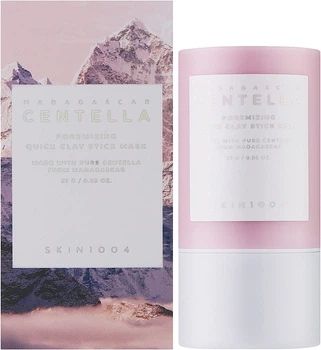 Глиняна маска-стік для звуження пор SKIN1004 MADAGASCAR CENTELLA POREMIZING QUICK CLAY STICK MASK 27g