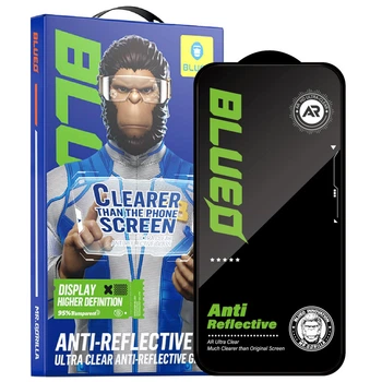 Захисне 2.5D скло Blueo AR Anti-Reflective HD на Apple iPhone 17 Air (6.5") Чорний