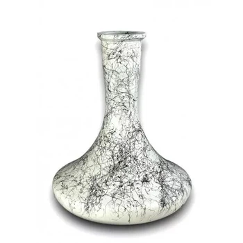 Колба під ущільнювач Craft (крафт) White – Black splash (чорна павутина)