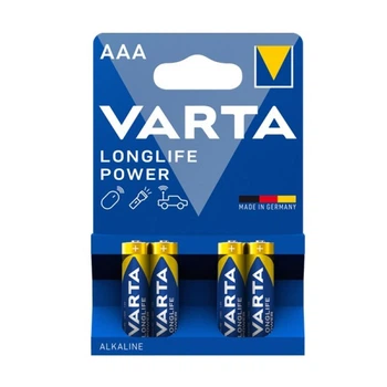 Батарейка лужна Varta Longlife Max Power 4703 101 404, AAA/(LR03), блістер 4шт