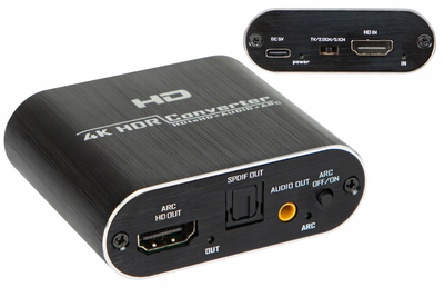 Ekstraktor audio Blow TOSLINK HDMI to HDMI+audio with power supply (91-203#)