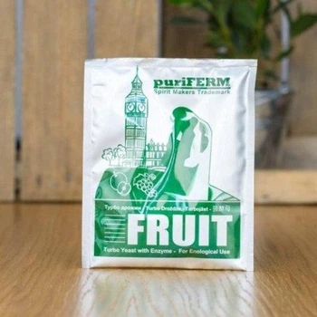 Спиртовые Турбо дрожжи фруктовые Puriferm Fruit Turbo, 50 г