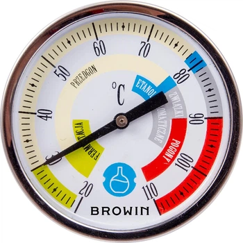 Термометр для дистиллятора Browin ПР102700 механический, +20°C…+110°C