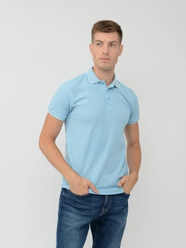 Поло Fruit of the loom 65/35 0634020YT XXL Блакитне (5000000000517)