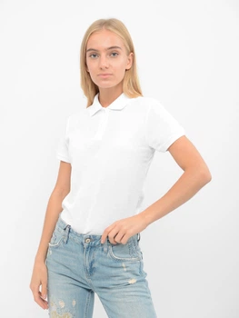 Поло жіноче Fruit of the loom Lady-Fit 65/35 Polo 063 212 030 L Біле (5000000000920)