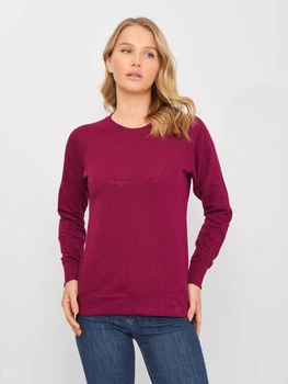 Свитшот женский Fruit of the loom Raglan Lightweight 062146041 S Бордовый