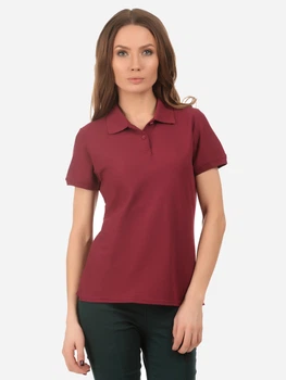 Поло жіноче Fruit of the loom Lady-Fit 65/35 Polo 63212041 L Бордове (5000000088081)