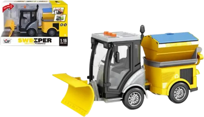Pojazd pług Swede ze światłem i dźwiękiem Q12222 (5902496211913)