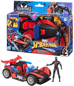 Zestaw Hasbro SPIDER-MAN Spider Mobile & Miles Morales 10 cm (5010996284839)