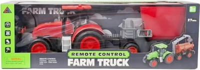 Трактор з причепом на дистанційному управлінні Swede зі світлом Q12439 (5902496211159)