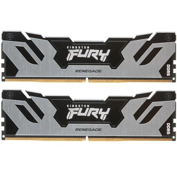 Модуль пам'яті для комп'ютера DDR5 96GB (2x48GB) 6000 МГц Renegade Silver XMP Kingston Fury (ex.HyperX)