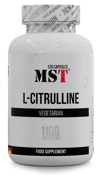 MST® L-Citrulline Цитрулин Малат 1100 мг - 120 капсул (4260641164899)