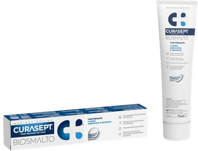 Pasta do zębów Curasept Biosmalto Protection przeciw prochnicy 75 ml (8056746072445)