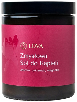 Sól do kąpieli Lova zmysłowa Jasmin Cyklamen Magnolia 180 g (5906124296600)
