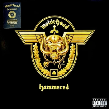 Motorhead - Hammered 2002/2022 (Bmgcat370Lpx, Ltd., Yellow & Black) Bmg/EU Mint Виниловая пластинка (art.247051)