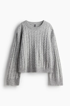 Жіночий джемпер H&M 210385-2 M(170/96) сірий (2103850004)